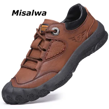 Мъжки Ежедневни Обувки Misalwa, Пролетно Нова Мъжки Туризъм обувки за дейности на открито, Защита от чорап