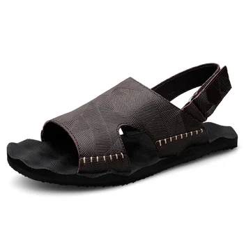 автентичен мъжки работни сандали couro sandels sandale cuero ежедневна размер мъжки безопасни сандали masculino 2020 deportivas zandalias para